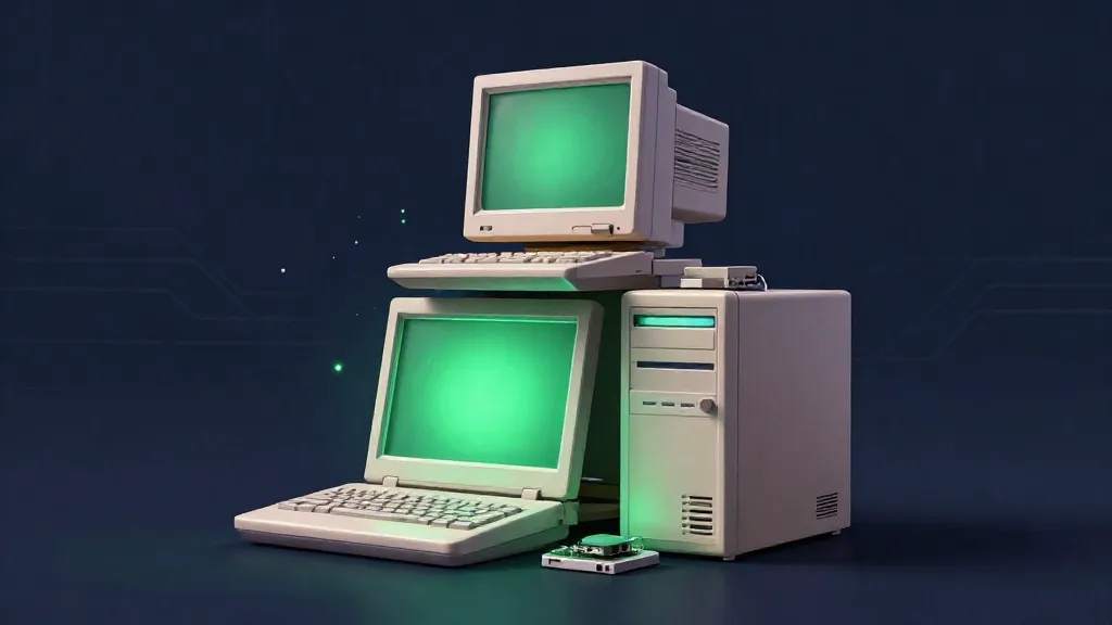 Old computers glowing back to life
